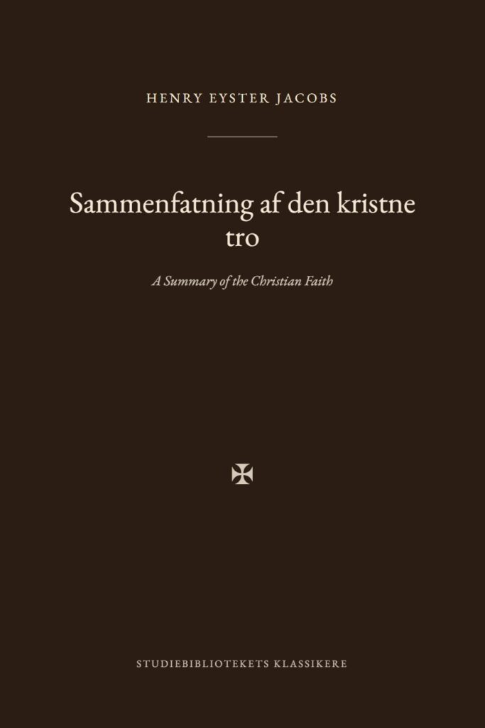 Forsiden af bogen «Sammenfatning af den kristne tro»