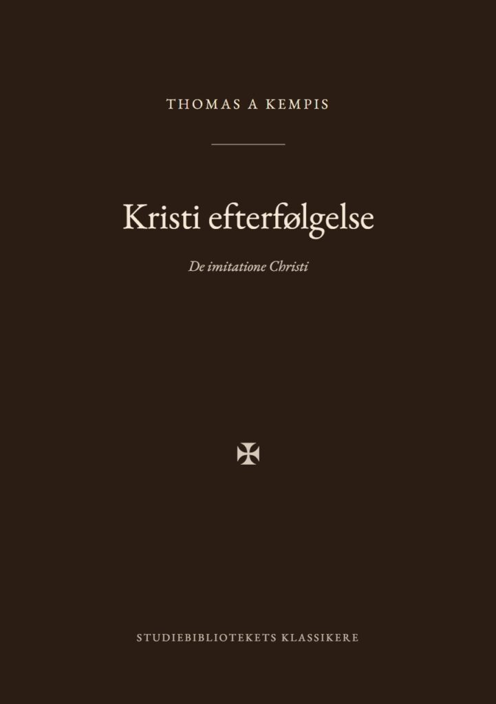 Forsiden af bogen «Kristi efterfølgelse»