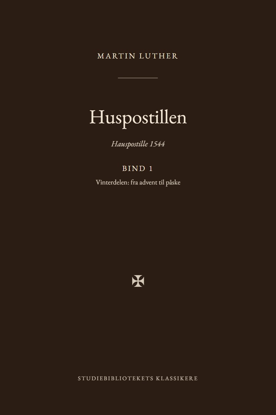 Forsiden af bogen «Huspostillen (1)»