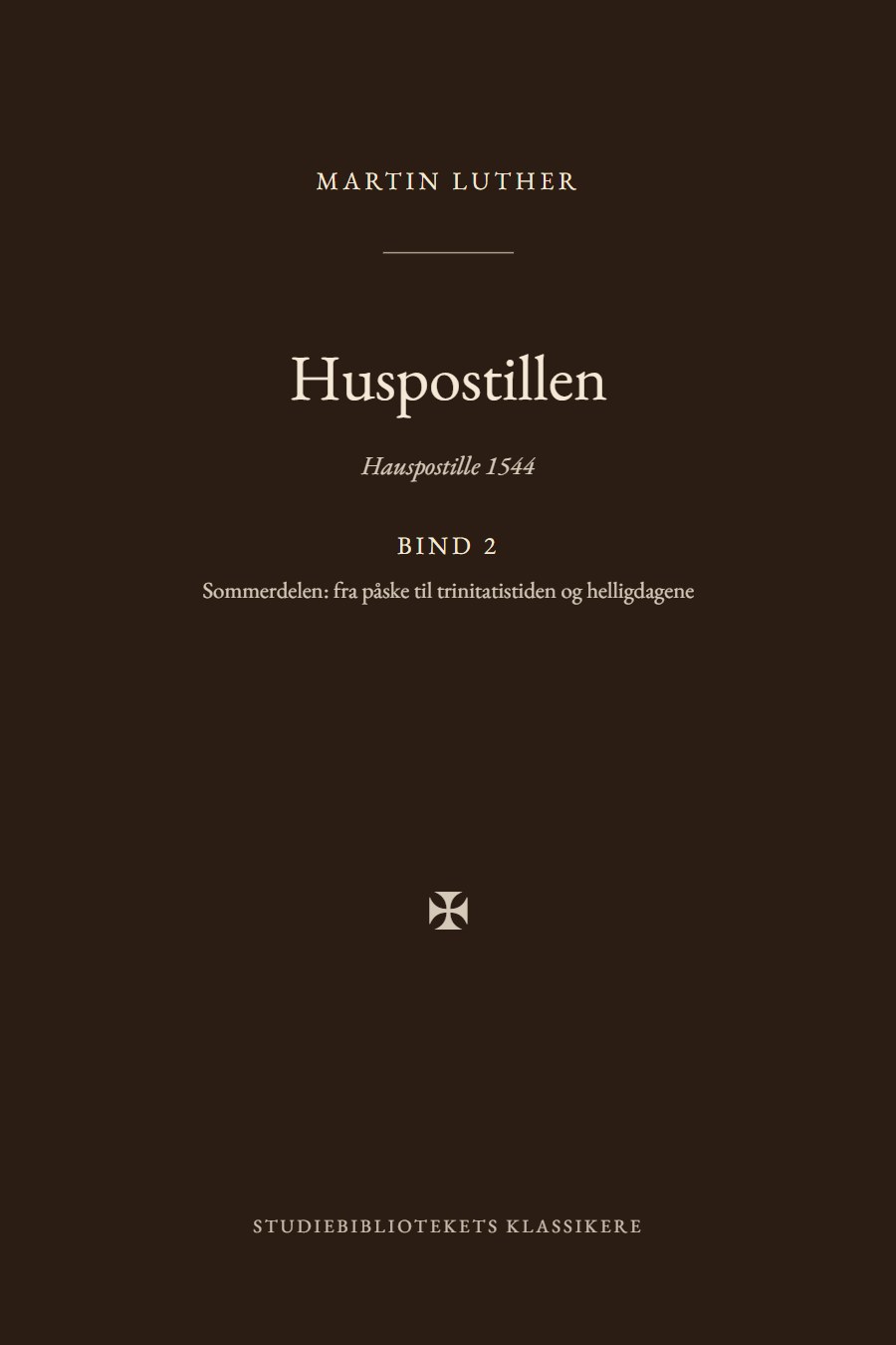 Forsiden af bogen «Huspostillen (2)»
