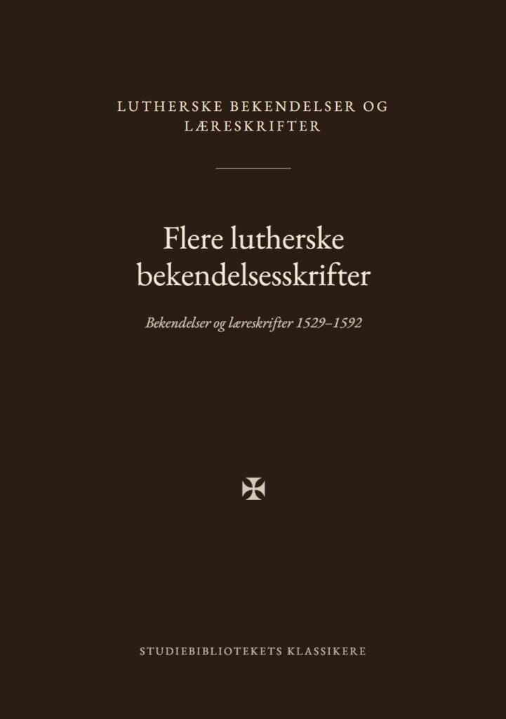 Forsiden af bogen «Flere lutherske bekendelsesskrifter»