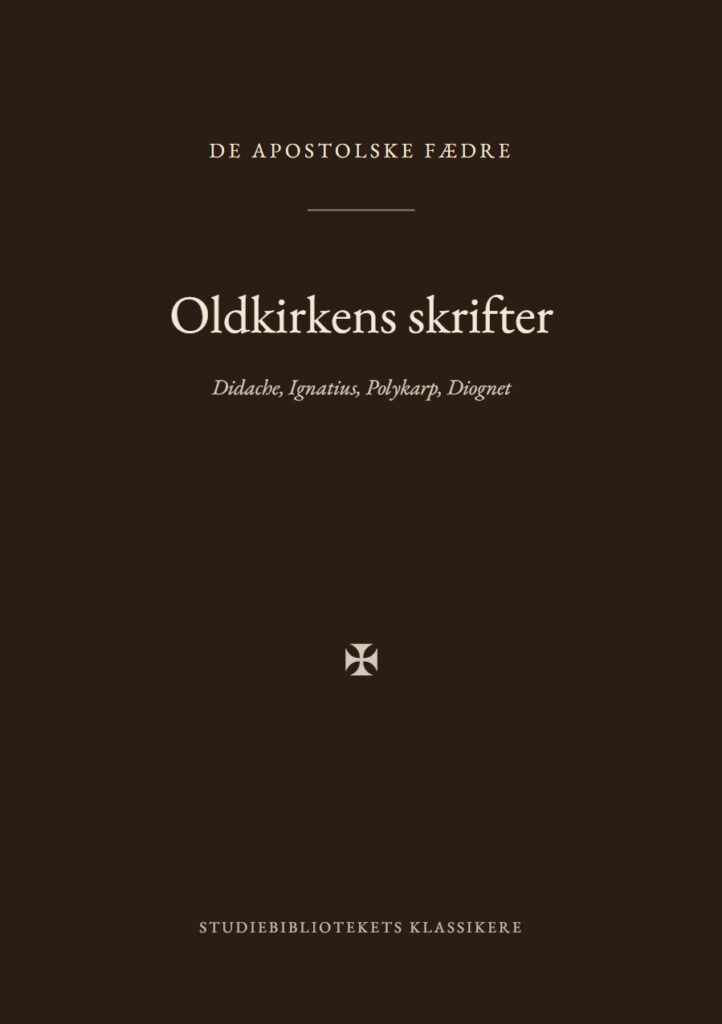 Forsiden af bogen «Oldkirkens skrifter»