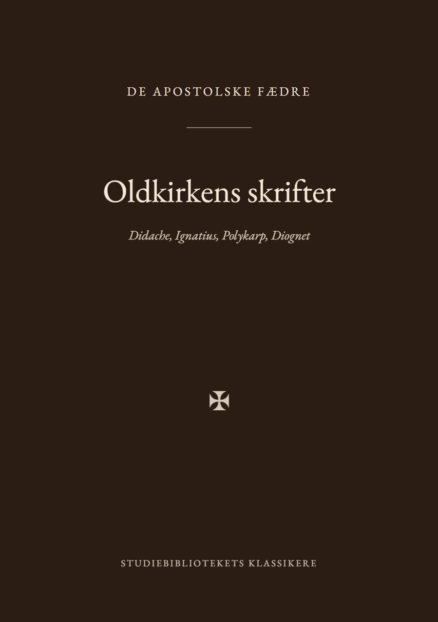 Forsiden af bogen «Oldkirkens skrifter»