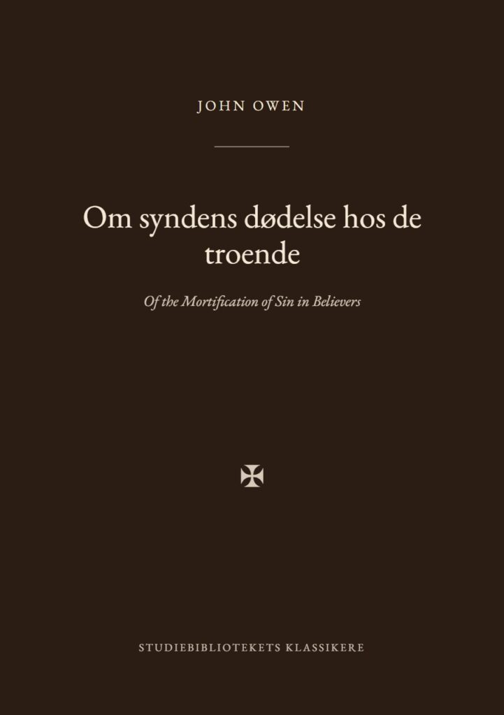 Forsiden af bogen «Om syndens dødelse hos de troende»