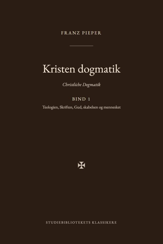 Forsiden af bogen «Kristen dogmatik (1)»