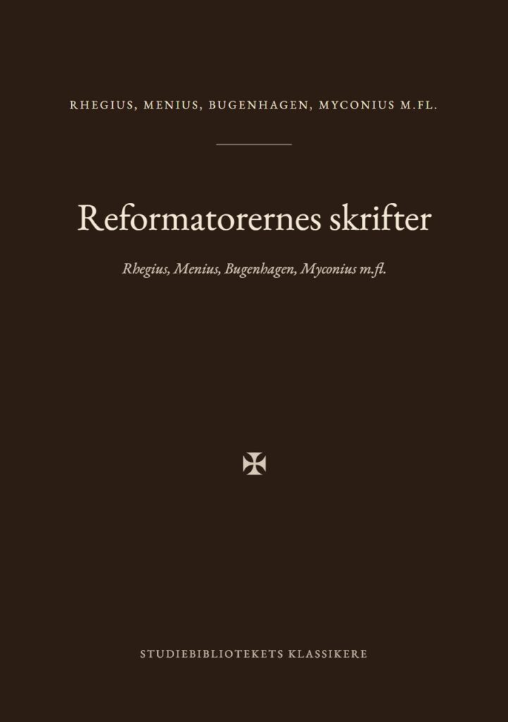 Forsiden af bogen «Reformatorernes skrifter»