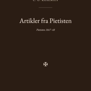 Forsiden af bogen «Artikler fra Pietisten»