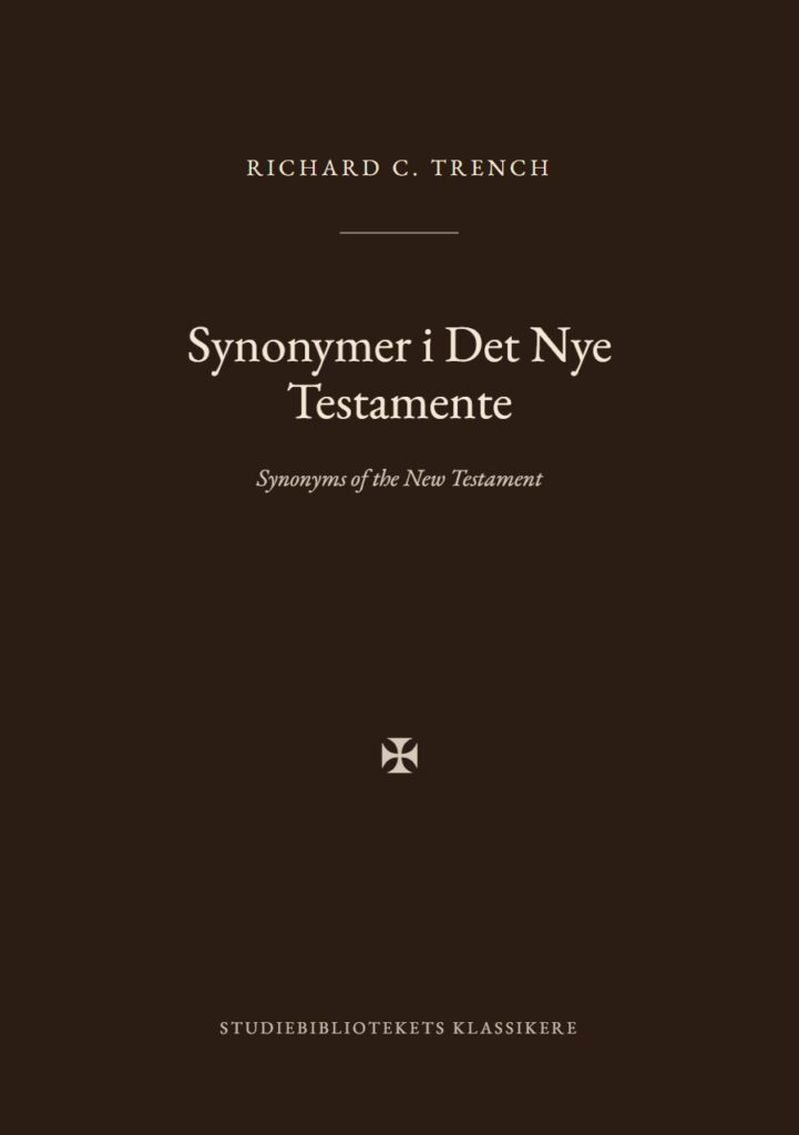 Forsiden af bogen «Synonymer i Det Nye Testamente»